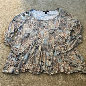 Nine West Pleated Shirt